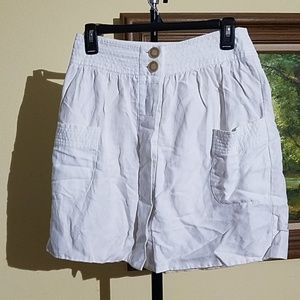 J. Crew white skirt with pockets C50